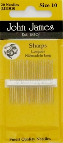 Sewing needles with tip